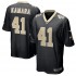 NFL New Orleans Saints Alvin Kamara 41 Nike Black Jersey
