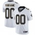 NFL New Orleans Saints Custom White Jersey