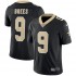 NFL New Orleans Saints Drew Brees 9 Nike Black Jersey