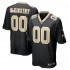 NFL New Orleans Saints Ga'Quincy McKinstry Nike Black 2024 Draft Jersey