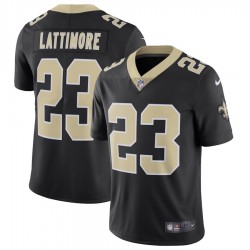 NFL New Orleans Saints Marshon Lattimore 23 Nike Black Jersey