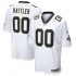 NFL New Orleans Saints Spencer Rattler Nike White 2024 Draft Game Player Jersey