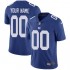 NFL New York Giants Custom Blue Jersey