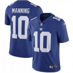 NFL New York Giants Eli Manning 10 Nike Blue Jersey