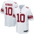 NFL New York Giants Eli Manning 10 Nike White Jersey