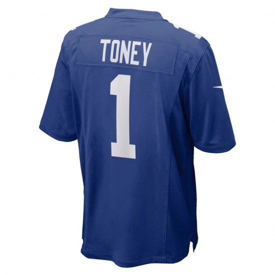 NFL New York Giants Kadarius Toney 1 Nike Royal 2021 Draft Jersey