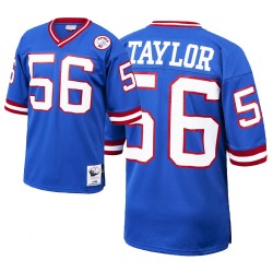 NFL New York Giants Lawrence Taylor 56 Nike Royal 1986 Throwback Jersey
