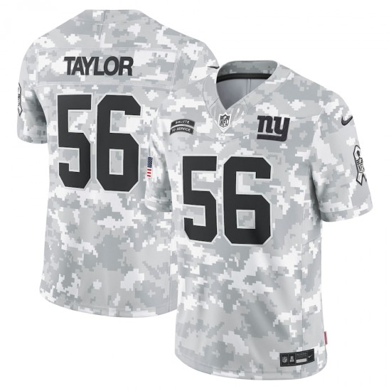 NFL New York Giants Lawrence Taylor Nike 2024 Salute to Service Jersey