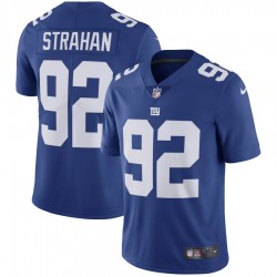 NFL New York Giants Michael Strahan 92 Nike Blue Jersey