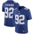 NFL New York Giants Michael Strahan 92 Nike Blue Jersey