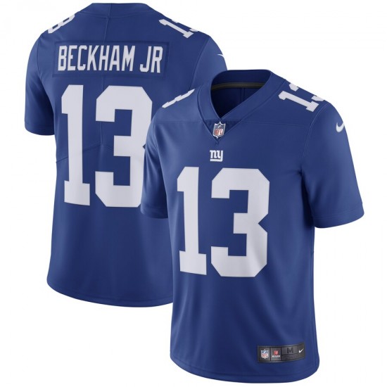 NFL New York Giants Odell Beckham Jr 13 Nike Blue Jersey