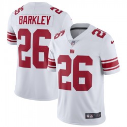 NFL New York Giants Saquon Barkley 26 Nike White Jersey