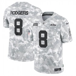 NFL New York Jets Aaron Rodgers Nike 2024 Salute to Service Jersey