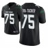 NFL New York Jets Alijah Vera-Tucker 75 Nike Black 2021 Draft Jersey