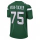 NFL New York Jets Alijah Vera-Tucker 75 Nike Green 2021 Draft Jersey