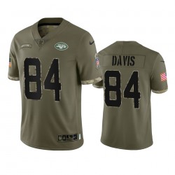 NFL New York Jets Corey Davis 84 Nike 2022 Salute to Service Jersey