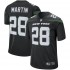 NFL New York Jets Curtis Martin 28 Nike Black Jersey