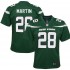 NFL New York Jets Curtis Martin 28 Nike Green Jersey