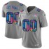 NFL New York Jets Custom Nike 2020 Multicolor Grey Jersey
