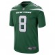 NFL New York Jets Elijah Moore 8 Nike Green 2021 Draft Jersey