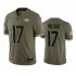 NFL New York Jets Garrett Wilson 17 Nike 2022 Salute to Service Jersey