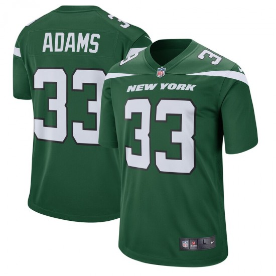 NFL New York Jets Jamal Adams 33 Nike Green Jersey