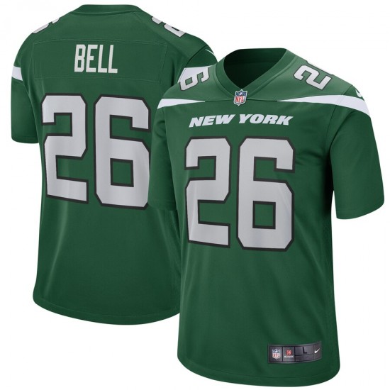 NFL New York Jets Le'Veon Bell 26 Nike Green Jersey