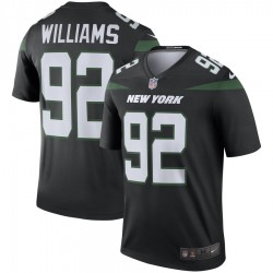 NFL New York Jets Leonard Williams 92 Nike Black Jersey
