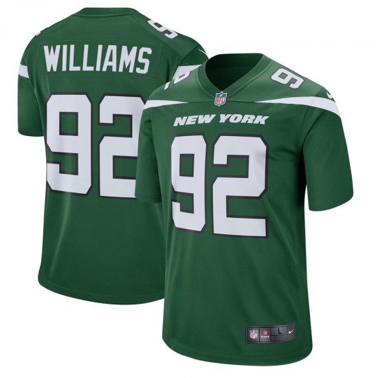 NFL New York Jets Leonard Williams 92 Nike Green Jersey