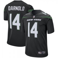 NFL New York Jets Sam Darnold 14 Nike Black Jersey