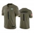 NFL New York Jets Sauce Gardner 1 Nike 2022 Salute to Service Jersey
