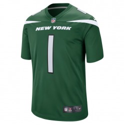 NFL New York Jets Zach Wilson 1 Nike Green 2021 Draft Jersey