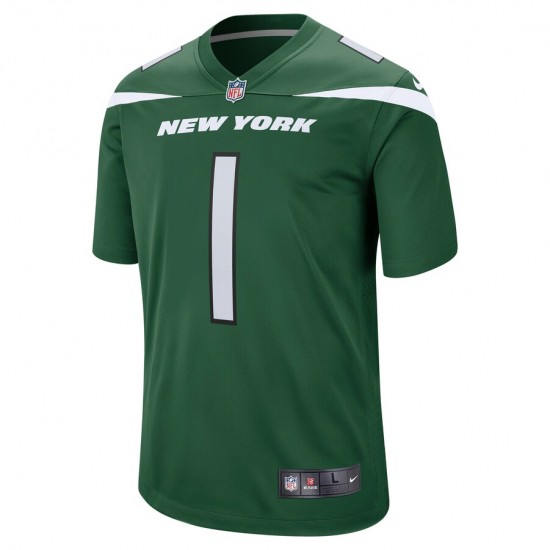 NFL New York Jets Zach Wilson 1 Nike Green 2021 Draft Jersey