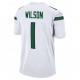 NFL New York Jets Zach Wilson 1 Nike White 2021 Draft Jersey