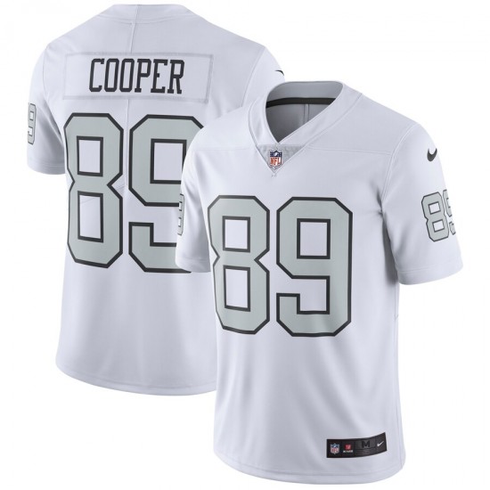 NFL Oakland Raiders Amari Cooper 89 Nike Silver Jersey