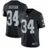 NFL Oakland Raiders Bo Jackson 34 Nike Black Jersey