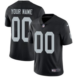 NFL Oakland Raiders Custom Black Jersey