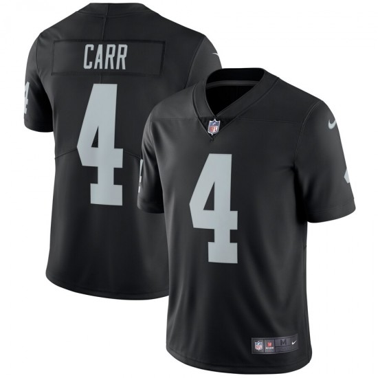 NFL Oakland Raiders Derek Carr 4 Nike Black Jersey