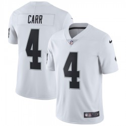 NFL Oakland Raiders Derek Carr 4 Nike White Jersey