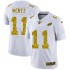 NFL Philadelphia Eagles Carson Wentz 11 Nike Flocked Leopard Print White Jersey