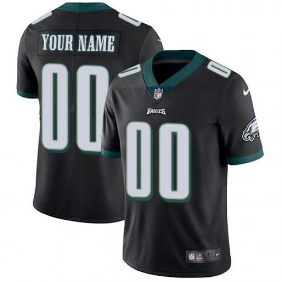 NFL Philadelphia Eagles Custom Black Jersey
