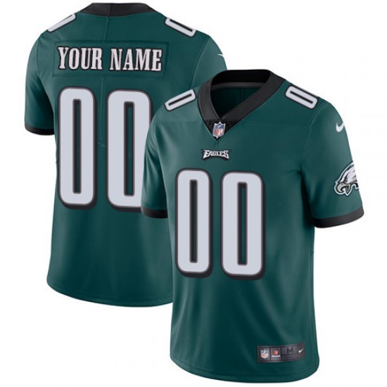 NFL Philadelphia Eagles Custom Green Jersey
