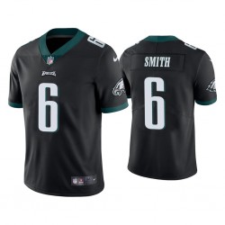 NFL Philadelphia Eagles DeVonta Smith 6 Nike Black 2021 Draft Jersey