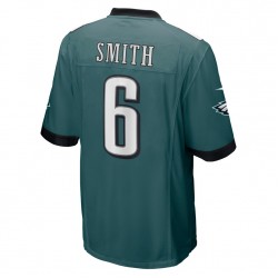 NFL Philadelphia Eagles DeVonta Smith 6 Nike Green 2021 Draft Jersey