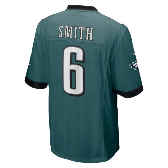 NFL Philadelphia Eagles DeVonta Smith 6 Nike Green 2021 Draft Jersey