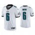 NFL Philadelphia Eagles DeVonta Smith 6 Nike White 2021 Draft Jersey