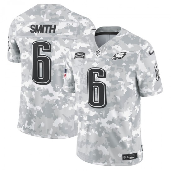 NFL Philadelphia Eagles DeVonta Smith Nike 2024 Salute to Service Jersey