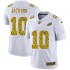 NFL Philadelphia Eagles Desean Jackson 10 Nike Flocked Leopard Print White Jersey