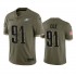 NFL Philadelphia Eagles Fletcher Cox 91 Nike 2022 Salute to Service Jersey