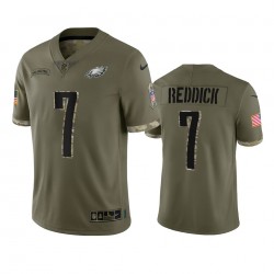 NFL Philadelphia Eagles Haason Reddick 7 Nike 2022 Salute to Service Jersey